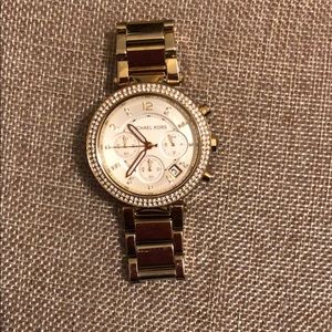 Gold Michael Kors Watch!